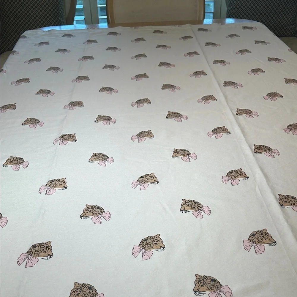 Kate Spade Leopard Head Toss Shower Curtain